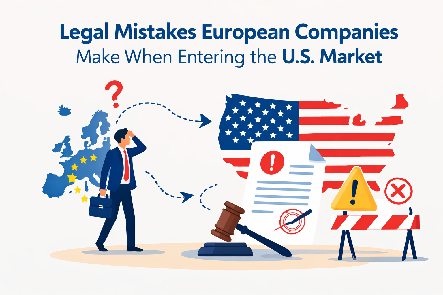 Legal Mistakes European Companies Make When Entering the U.S. Market