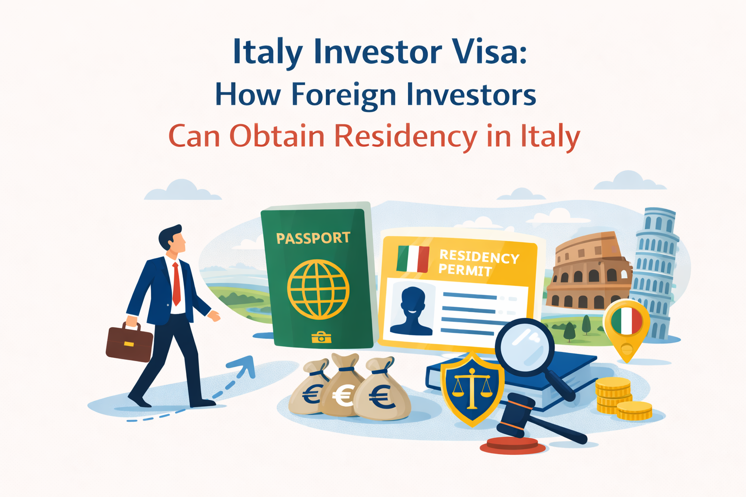 Italy Investor Visa: How Foreign Investors Can Obtain Residency in Italy
