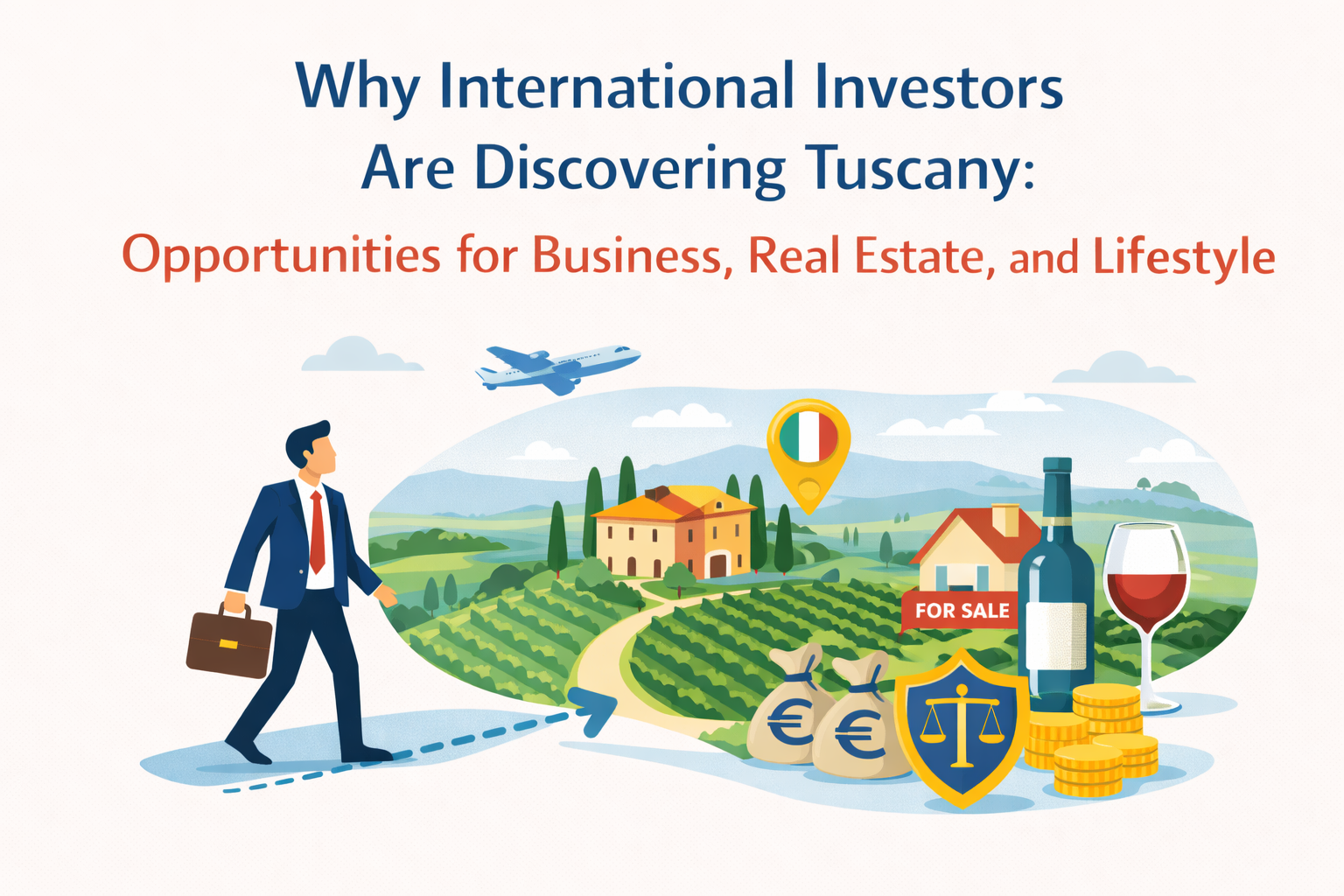Why International Investors Are Discovering Tuscany: Opportunities for Business, Real Estate, and Lifestyle